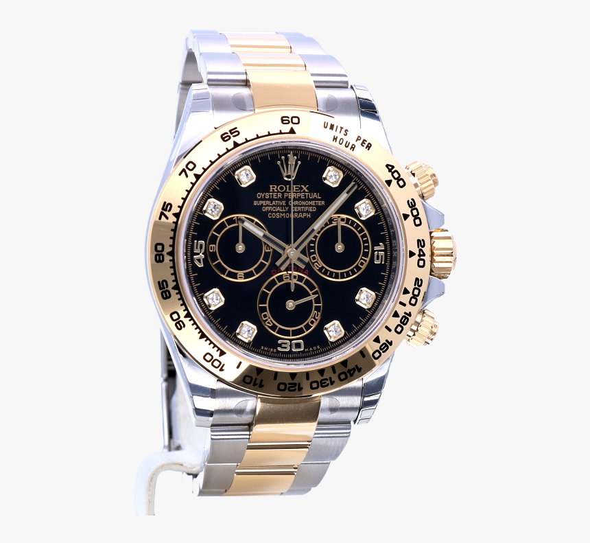 Daytona Gold Black Dial, HD Png Download, Free Download