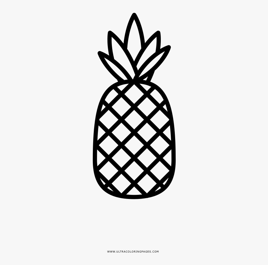 Coloring Clipart Pineapple - Badminton Racket Clipart Png, Transparent Png, Free Download