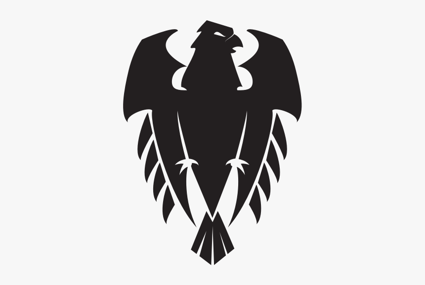 Eagle Silhouette Cut File - Emblem, HD Png Download, Free Download
