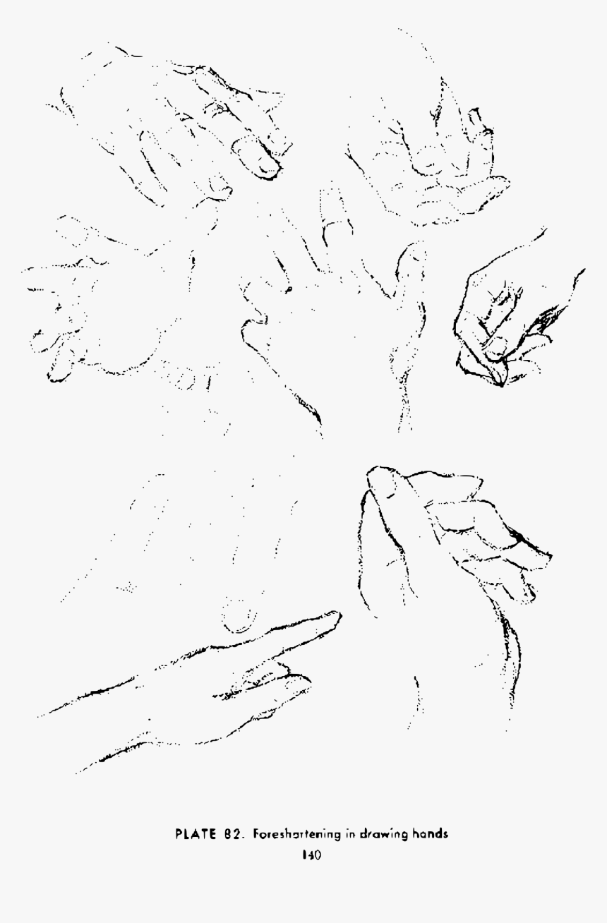 Transparent Hands Drawing Png - Sketch, Png Download, Free Download