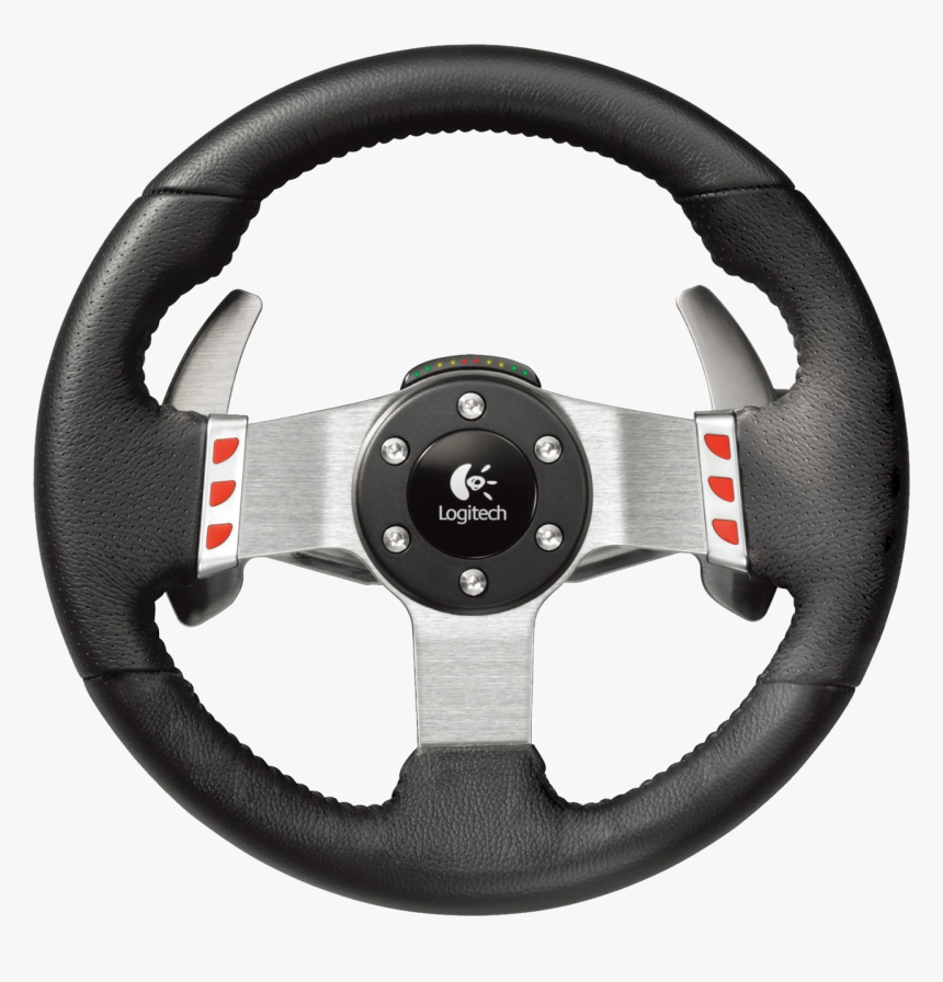 Steering Wheel Png Image - Logitech G27, Transparent Png, Free Download