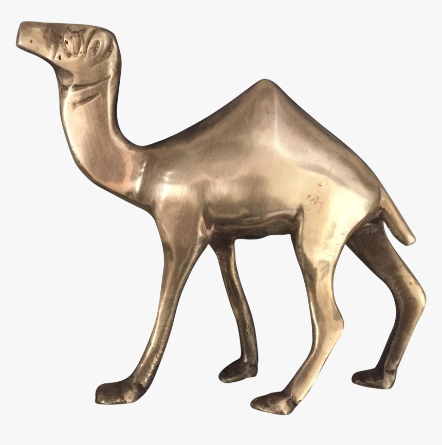 Clipart Free Library Brass Camel Figurine Statue - Arabian Camel, HD Png Download, Free Download