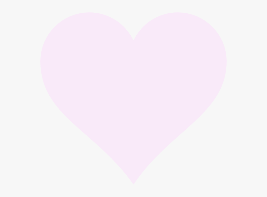 Light Pink Heart Png - Heart, Transparent Png, Free Download