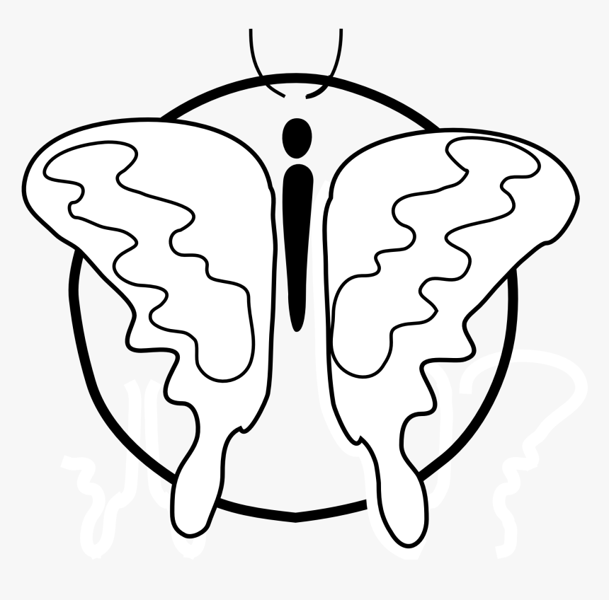 Unicycle - Clipart - Black - And - White - Coloring Book, HD Png Download, Free Download