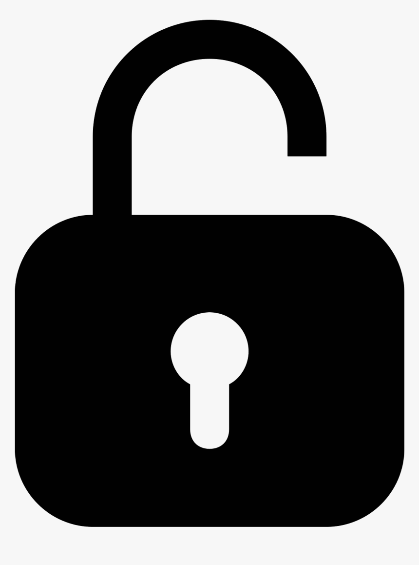 Lock Vector Png - Unlock Icon Png, Transparent Png, Free Download