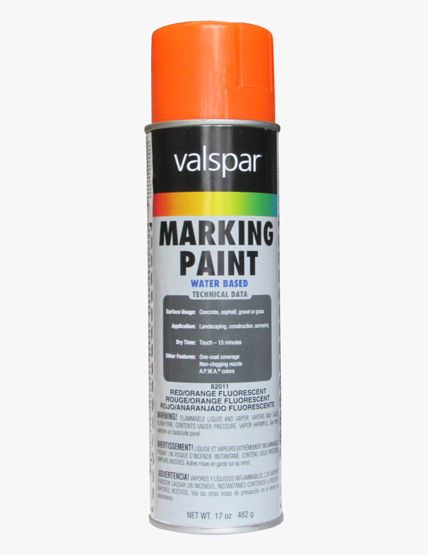 Orange Marking Paint - Acrylic Paint, HD Png Download, Free Download