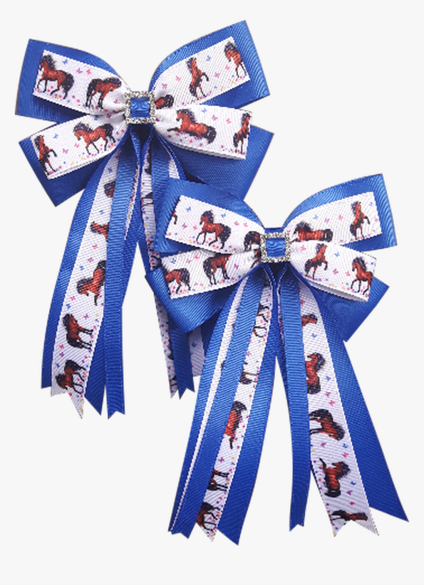 Royal Blue Horses & Butterflies - Suspenders, HD Png Download, Free Download