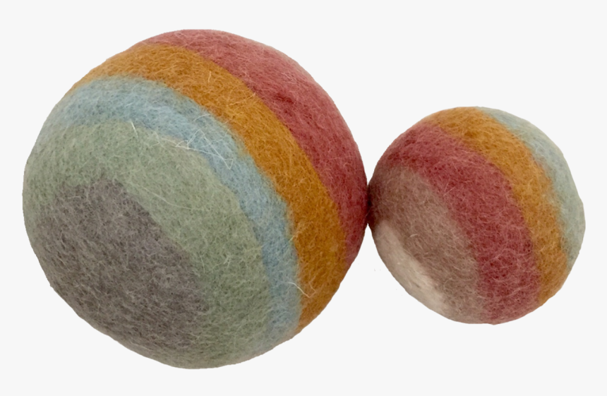 Earth Rainbow Balls-2pc - Peach, HD Png Download, Free Download