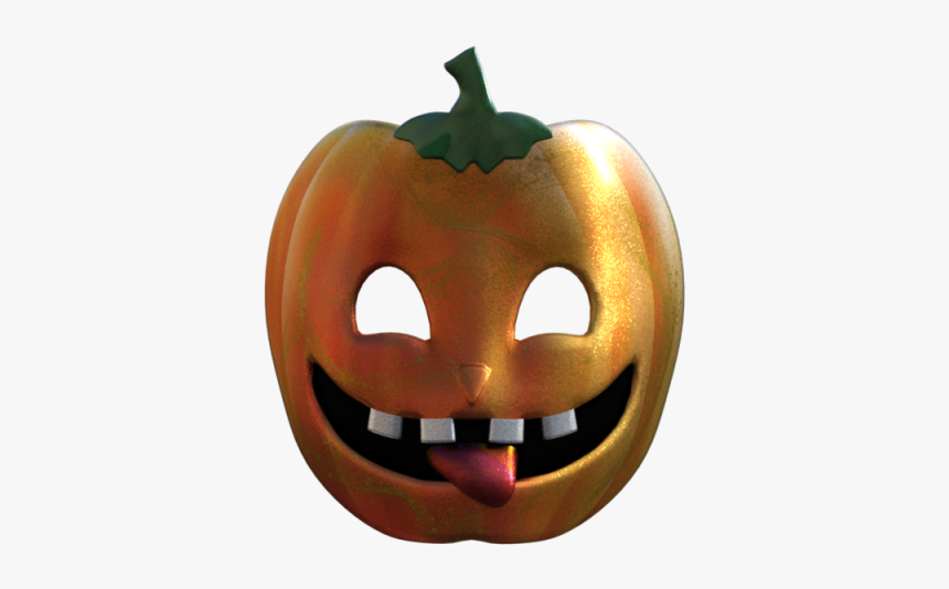 Scary Mask Png - Jack-o'-lantern, Transparent Png, Free Download