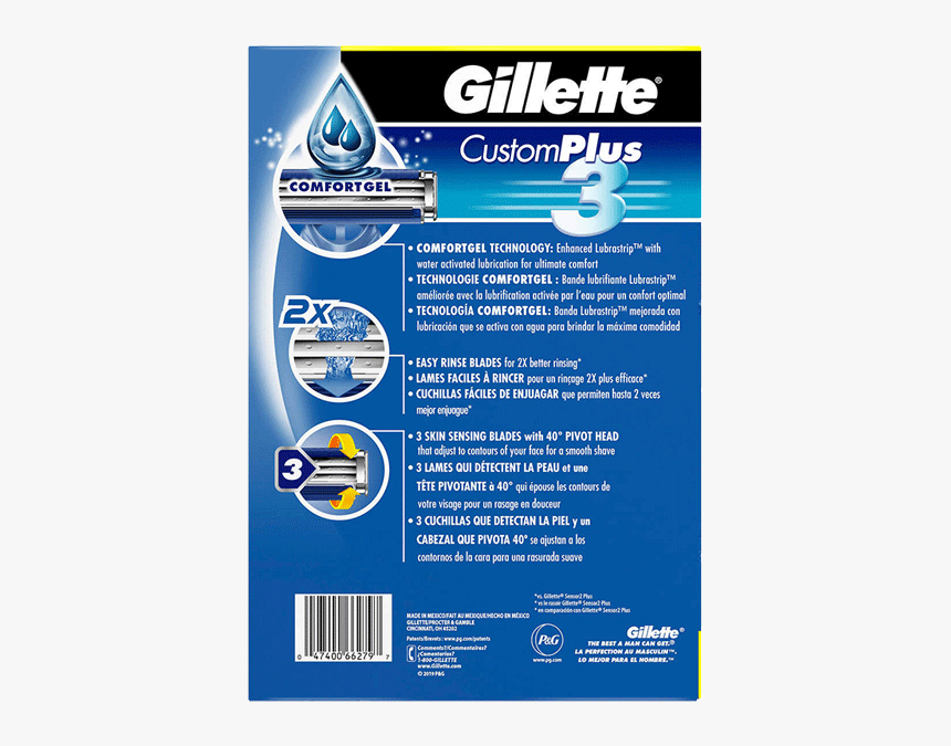 Gillette, HD Png Download, Free Download