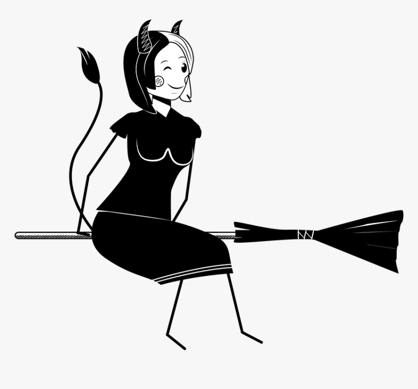 Evil Woman Free Clipart, HD Png Download kindpng
