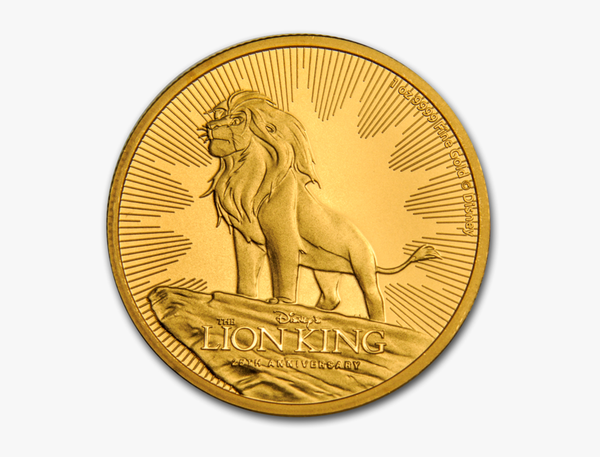 2019 Niue 1 Oz Silver $2 Lion King 25th Anniversary, HD Png Download, Free Download