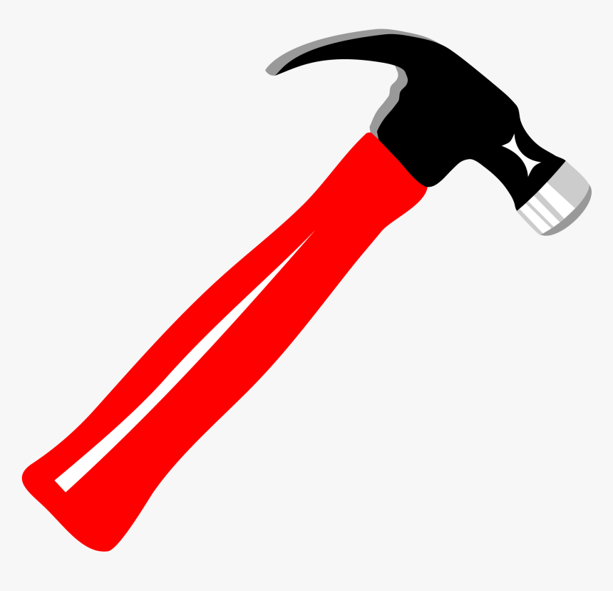 Hammer Tool Drawing - Cartoon Transparent Hammer Png, Png Download, Free Download