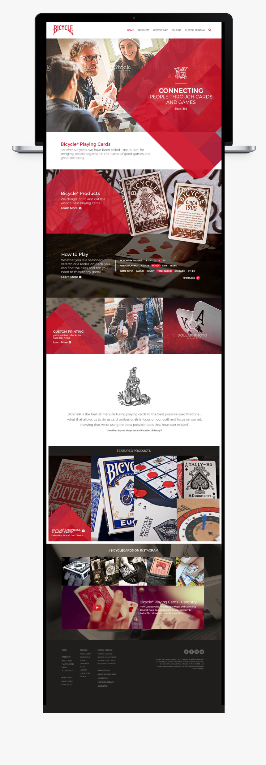 Bicycle Cards Website Design - Flyer, HD Png Download, Free Download