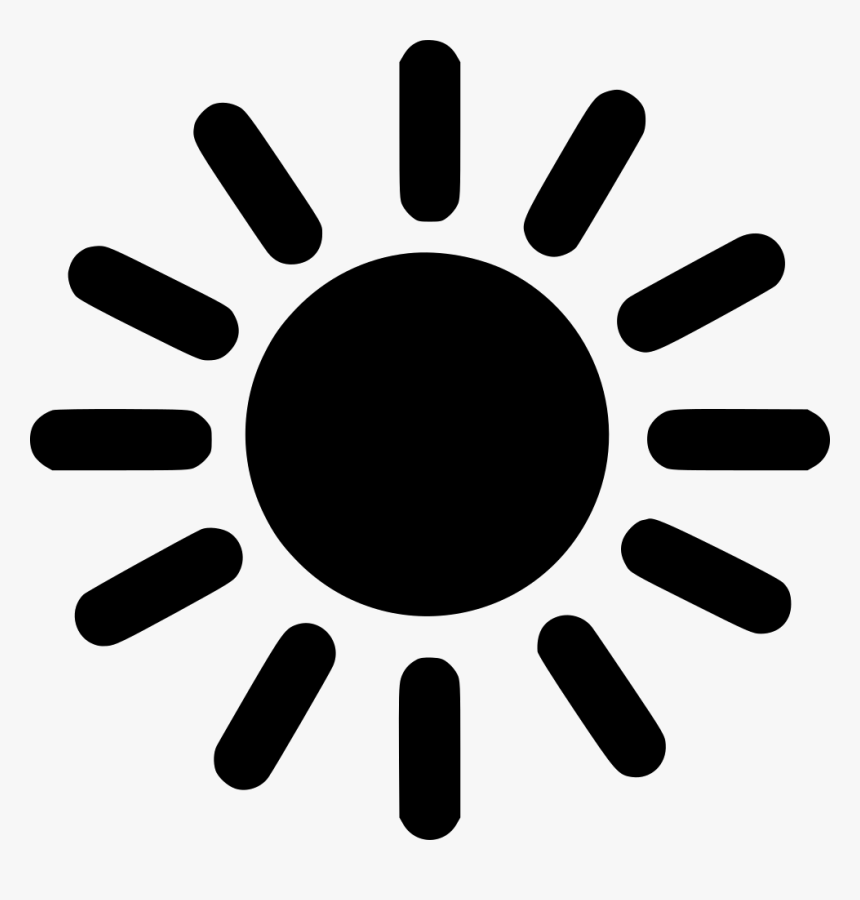 Sun Heat Light Clear - Sun Prohibited Icon, HD Png Download, Free Download