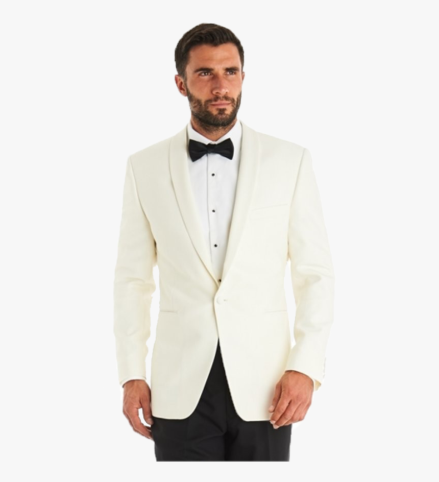 White Tuxedo Png Free Images - Cream Coat For Men, Transparent Png ...