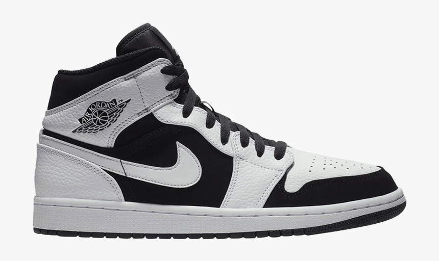 jordan 1 mid white tuxedo