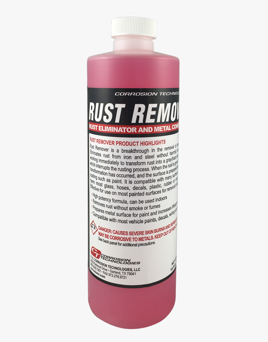 Rust Remover - Bottle, HD Png Download, Free Download