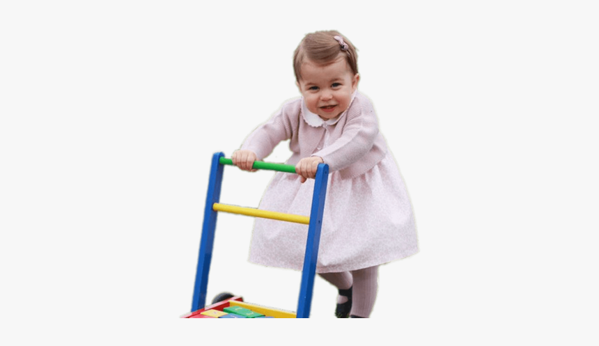 Princess Charlotte With Baby Walker - Play, HD Png Download, Free Download