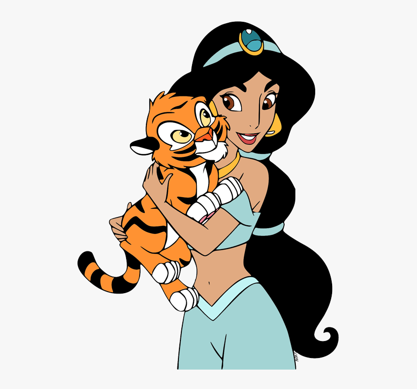 Transparent May Clip Art - Princess Jasmine Coloring Pages, HD Png Download, Free Download