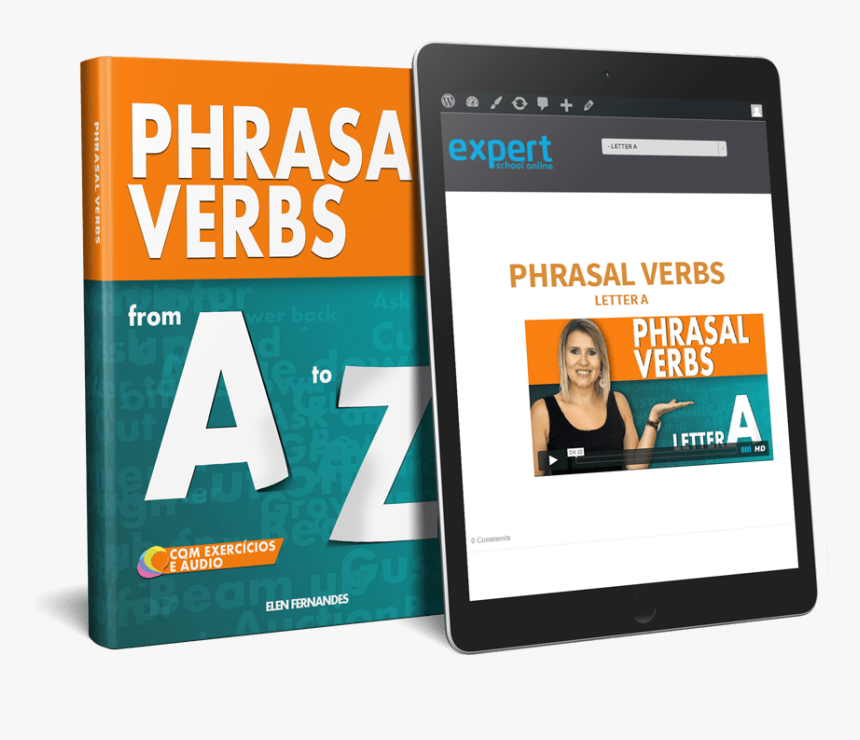 Phrasal Verbs Mockup - Book Cover, HD Png Download, Free Download