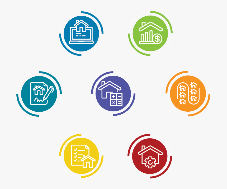 Homebuilder Crm Functional Modules - Circle, HD Png Download, Free Download