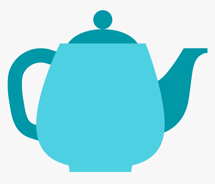 Teapot Clipart Simple - Teapot Clipart, HD Png Download, Free Download