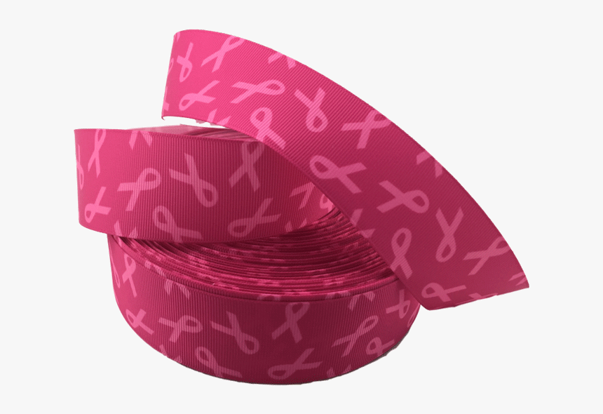 Ribbons [tag] Two Tone Pink Awareness Printed Grosgrain - Headband, HD Png Download, Free Download