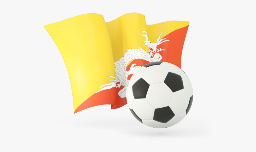 Football With Waving Flag - Vietnam Football Png, Transparent Png, Free Download