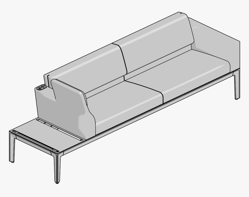 Studio Couch, HD Png Download, Free Download