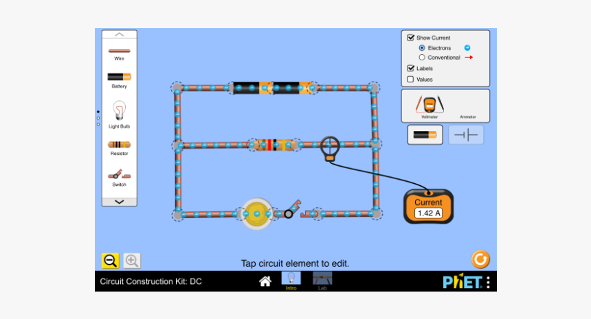 Phet Circuit, HD Png Download, Free Download