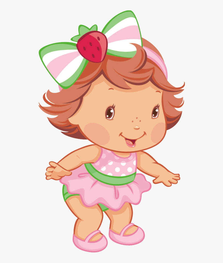 Kit Festa Pronta Moranguinho - Baby Strawberry Shortcake Muñeca, HD Png Download, Free Download