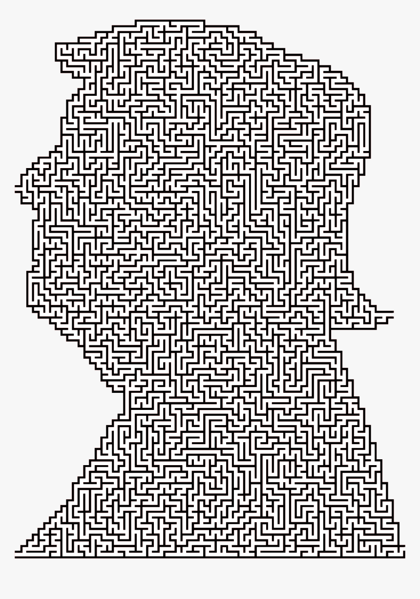 Maze Clipart Line Art - Cool Maze Transparent Background, HD Png Download, Free Download