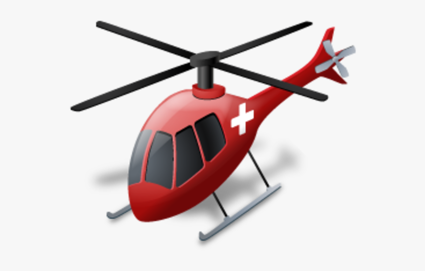 Helicopter Clipart Ems Helicopter - Medical Helicopter Clipart, HD Png Download, Free Download