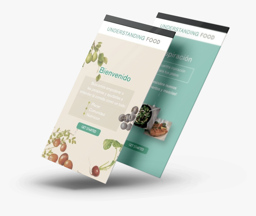 Imagen Ejemplo Pantallas "understanding Foods" - Flyer, HD Png Download, Free Download