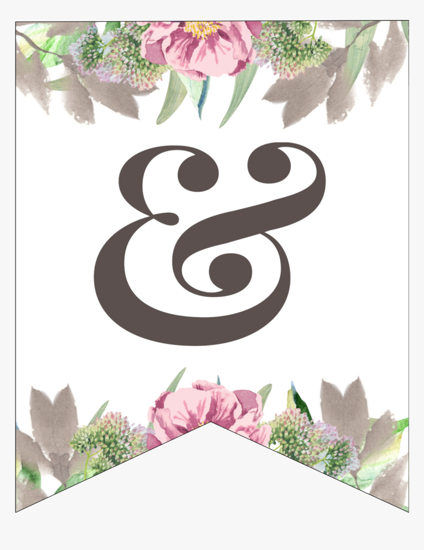 Symbol & Free Printable Floral Banner Flag - Inmobiliaria Etxe And Co, HD Png Download, Free Download