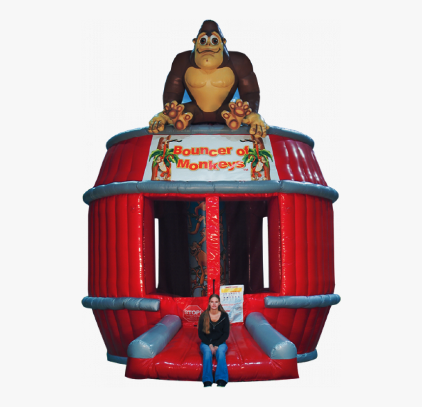 Bouncer Of Monkeys - Barrel Of Monkeys Bounce House, HD Png Download, Free Download