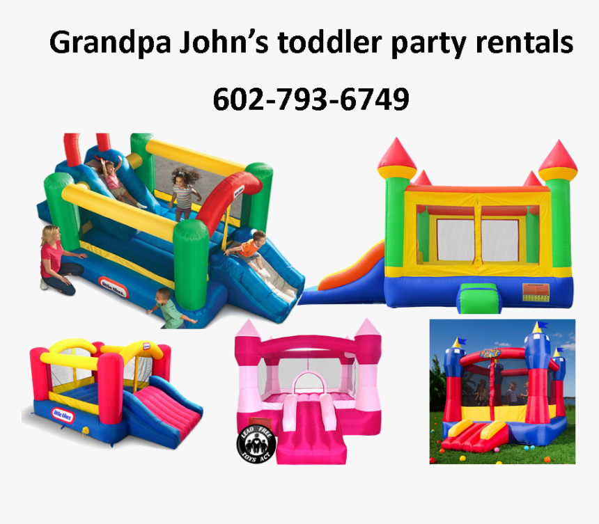 Phoenix Az Inflatable Toddler Bounce House Rentals - ส ไล เด อ ร์ บ้าน ลม Little Tikes, HD Png Download, Free Download