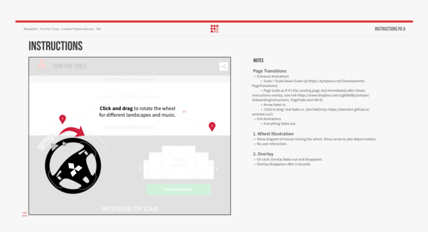 Mitsubishi Turnfortunes Customplaylistselector Wireframes768, HD Png Download, Free Download