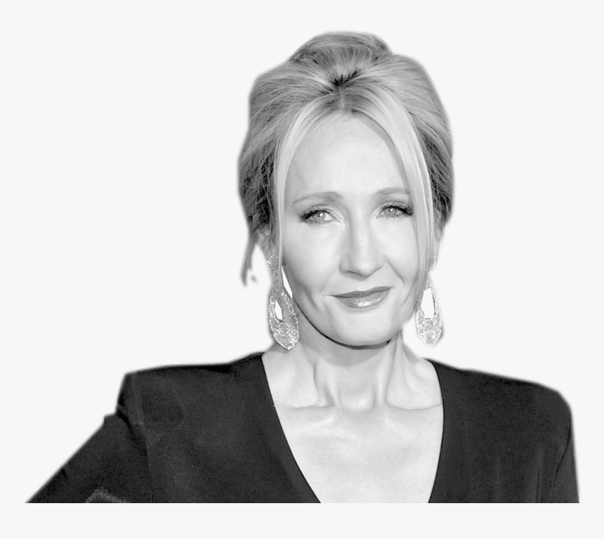 Thumb Image - Jk Rowling Black And White, HD Png Download, Free Download