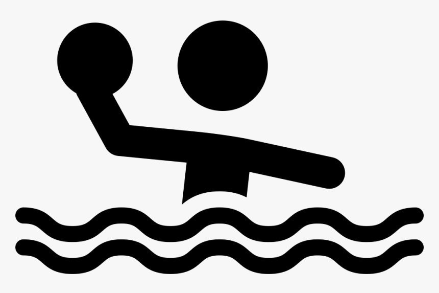 Water Voleyball Silhouette - Processor Icon Png, Transparent Png, Free Download