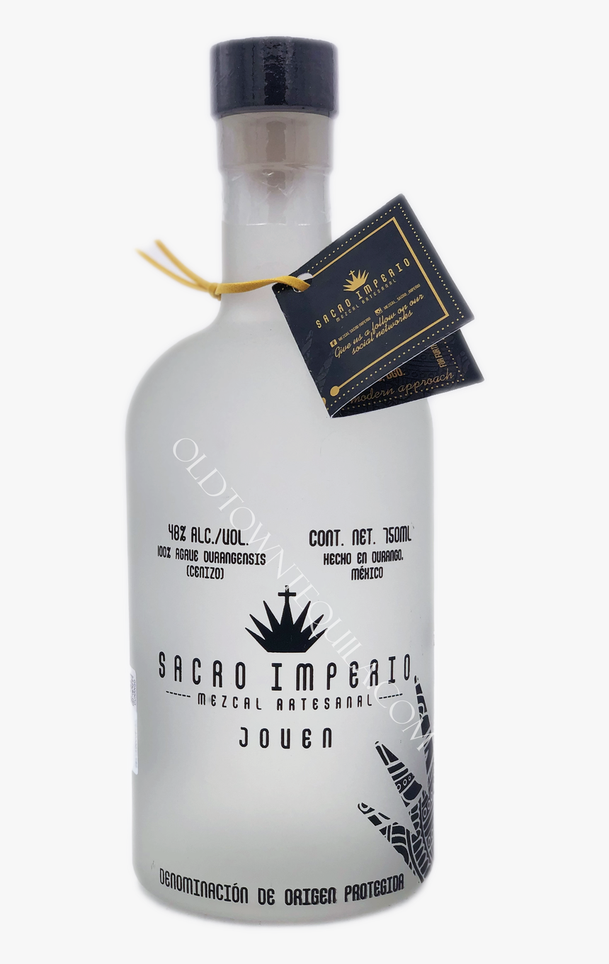 Sacro Imperio Cenizo Joven Mezcal - Bottle, HD Png Download, Free Download