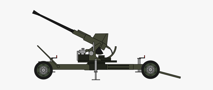 Fourthy Mm Artillery - Bofors Png, Transparent Png, Free Download