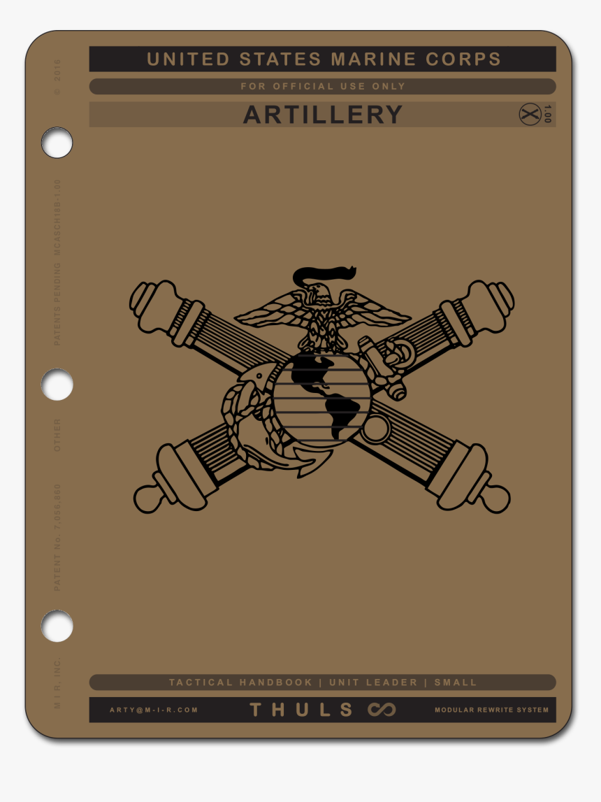 Usmc Artillery Module - Thuls Machine Gun, HD Png Download, Free Download