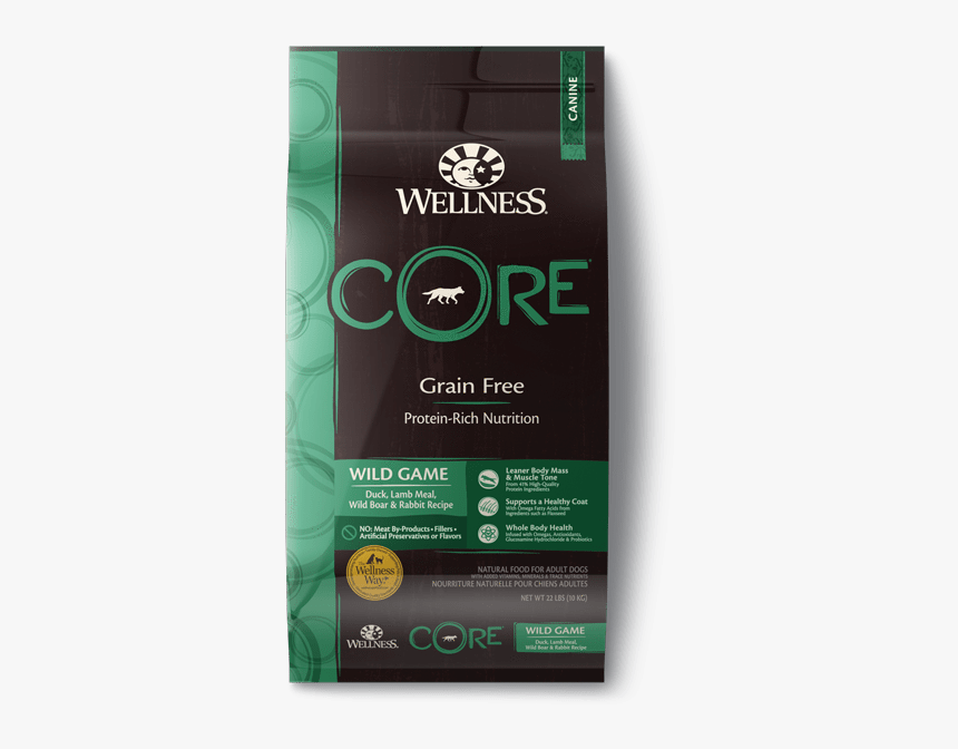 Wellness Core Grain Free Dog Food, HD Png Download, Free Download