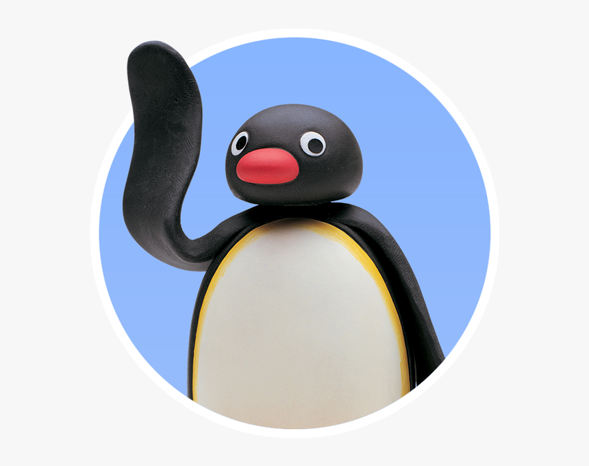 Pingu The Penguin - Pingu Waving Transparent Background, HD Png Download, Free Download