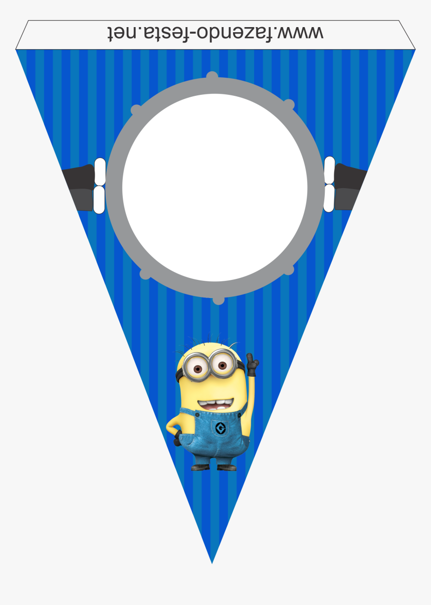 Bandeirola Minions Para Imprimir, HD Png Download, Free Download