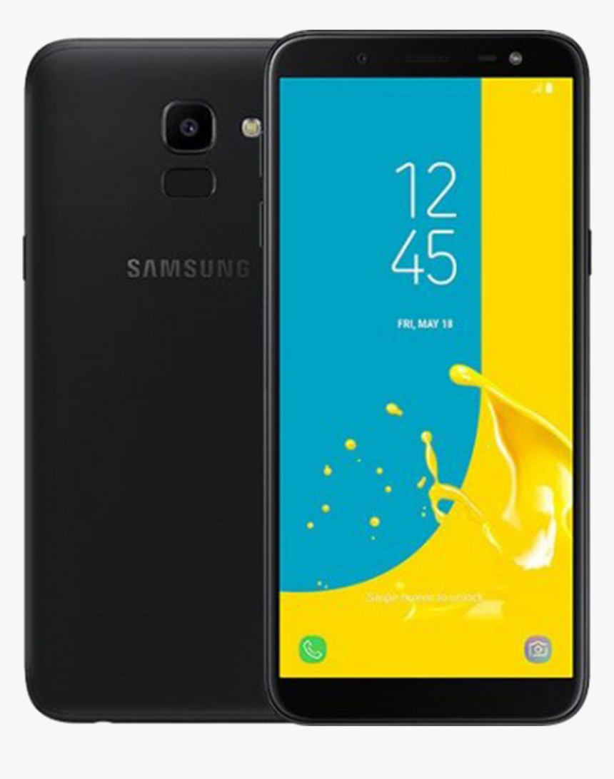 Black Samsung Galaxy J6, HD Png Download, Free Download