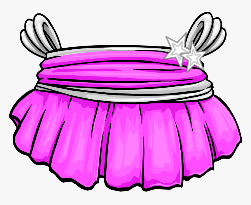 Club Penguin Rewritten Wiki - Club Penguin Pink Dress, HD Png Download, Free Download