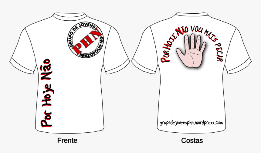 Camiseta Branca Do Grupo De Jovens Phn De Brazã³polis-mg - Active Shirt, HD Png Download, Free Download